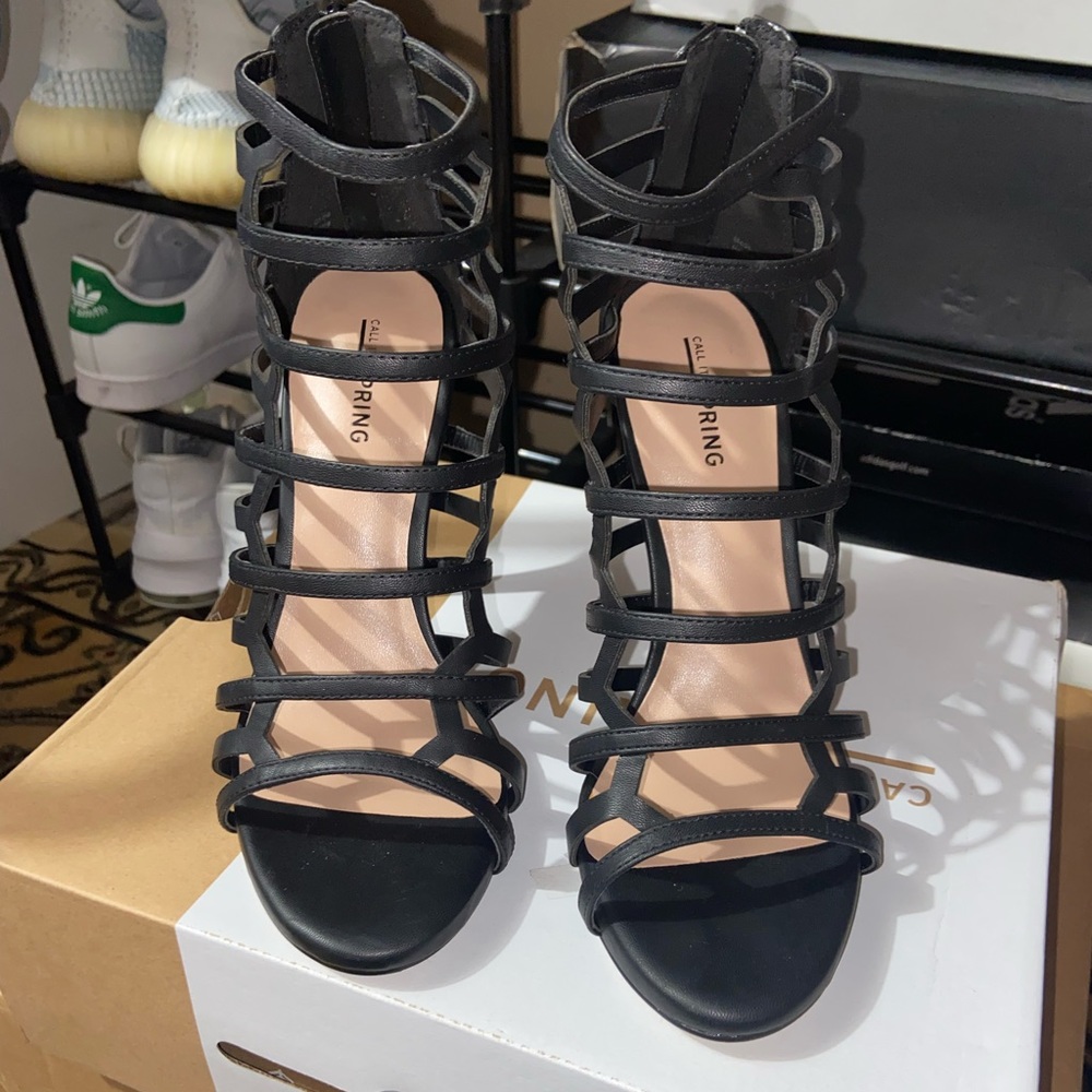 Call It Spring Astausein Cut Out Sandals